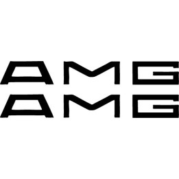 Buy Amg Wheels Spair Vinl Car Graphics Decal Sticker Online