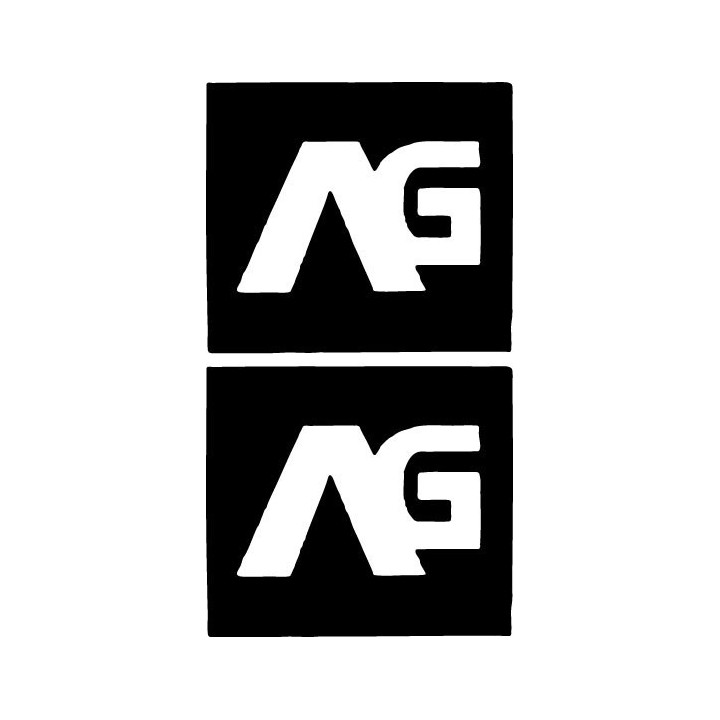 Analog AG Stickers – Snowboard Skate Decals (2-Pack)