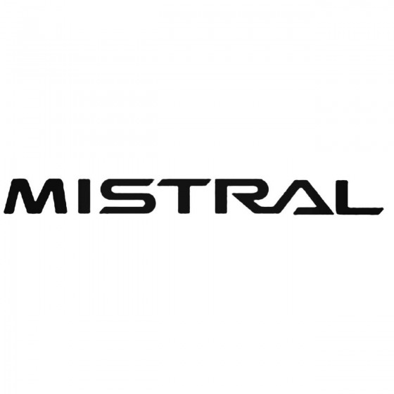 Nissan Mistral Decal Sticker 1