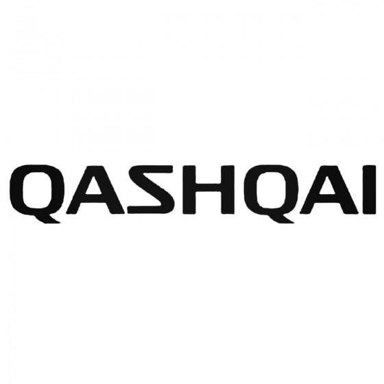 Nissan Qashqai Decal Sticker