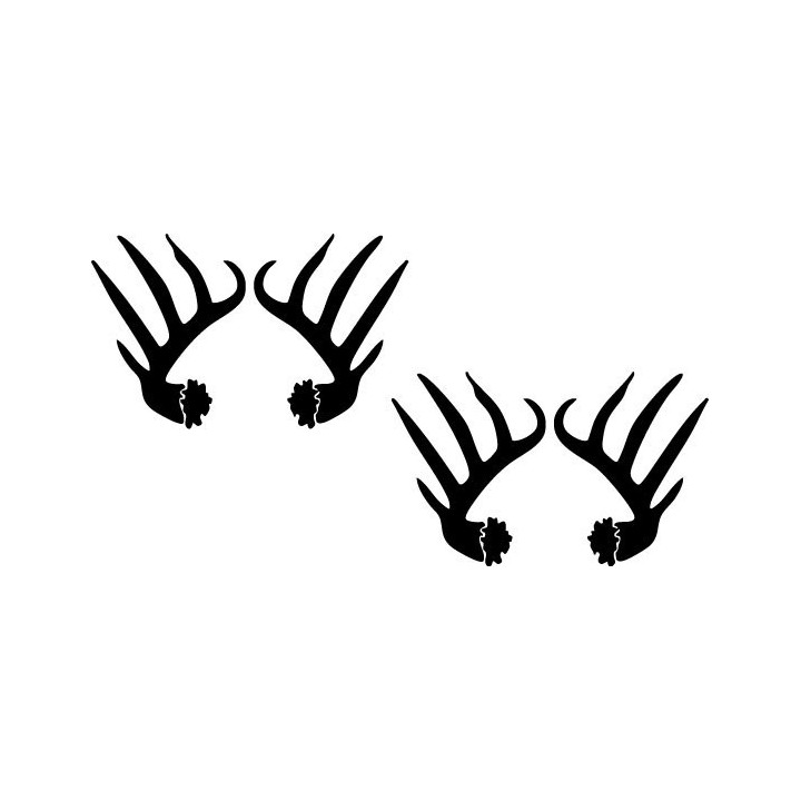 Buy Antlers Decal Sticker Online