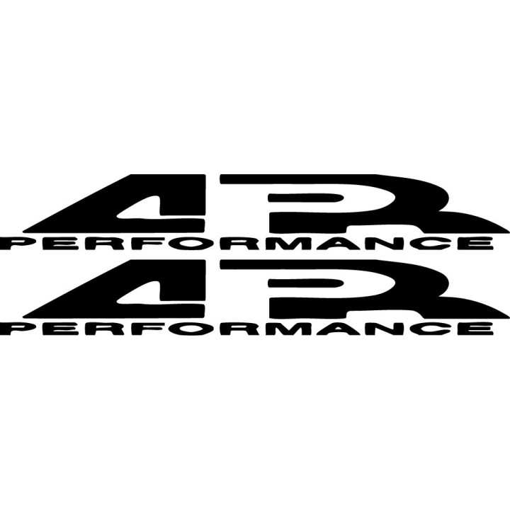 APR Performance Stickers – Carbon Fiber Aero Track Decals (2-Pack)