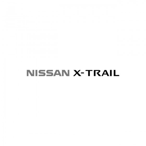 Nissan X Trail Vinyl Decal...