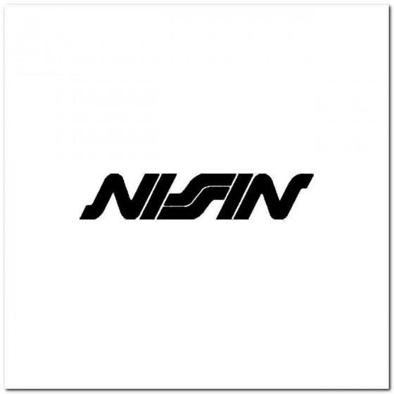 Nissin Vinyl Decal
