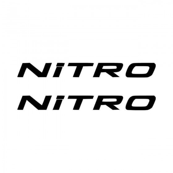 Nitro Boats Logo S Vinyl...