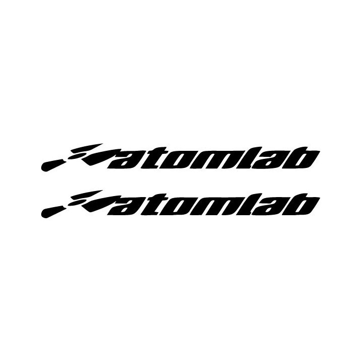 Buy Atomlab Text Decal Sticker Online
