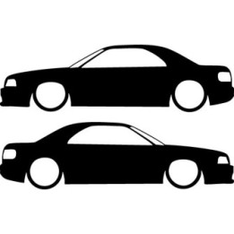 Buy Audi 80 Cabriolet Low Decal Sticker Online