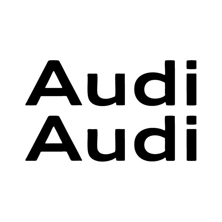 Buy Audi Logo 6 Decal Sticker Online