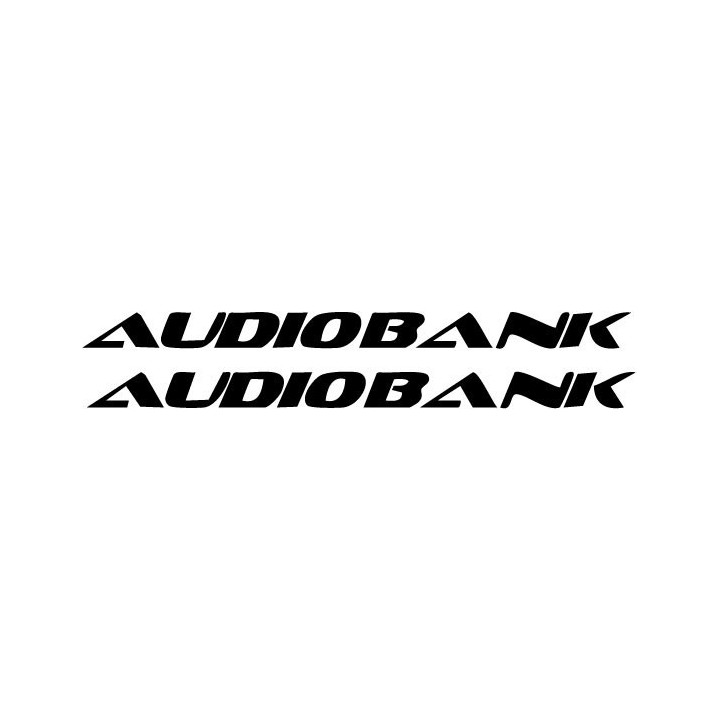 Buy Audiobank Decal Sticker Online