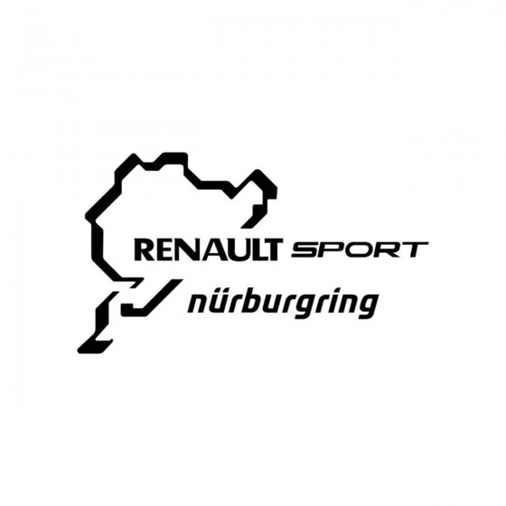 Nurburgring Renault Vinyl...