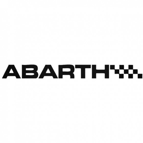 Abarth 1 Decal Sticker
