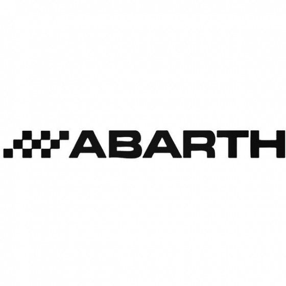 Abarth 2 Decal Sticker