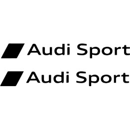 Audi Sport Logo Vinyl Stickers 2-Pack