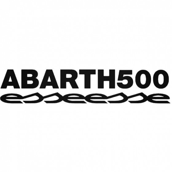 Abarth 500 Esseesse Sticker