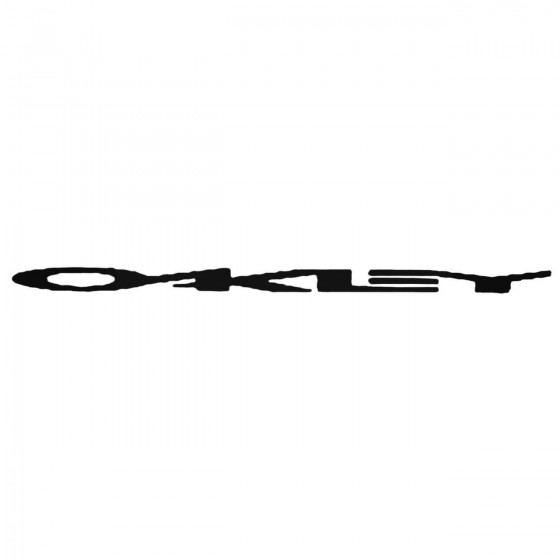 Oakley Stretched Decal Sticker