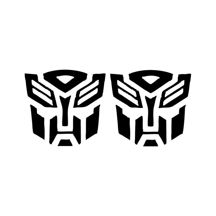 Transformers Autobot Stickers – Optimus Prime Decals (2-Pack)