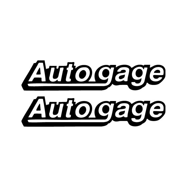 Buy Auto Gage Graphic Decal Sticker Online