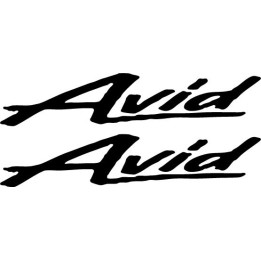 Buy Avid Text Decal Sticker Online