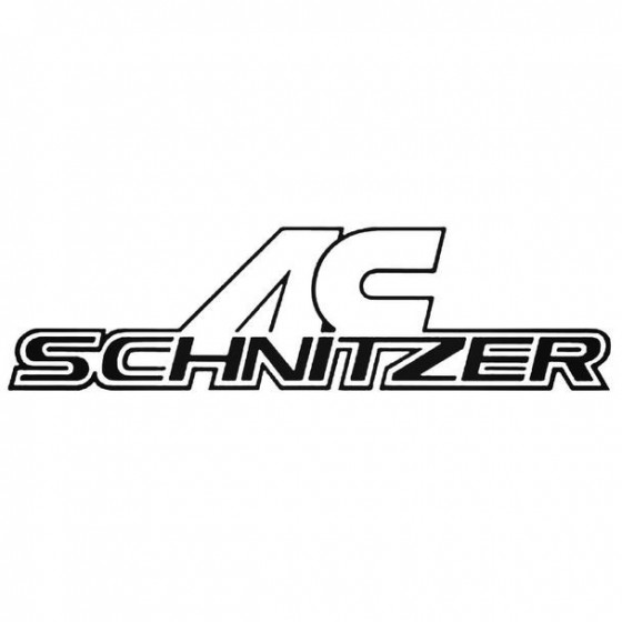 Ac Schnitzer Sticker