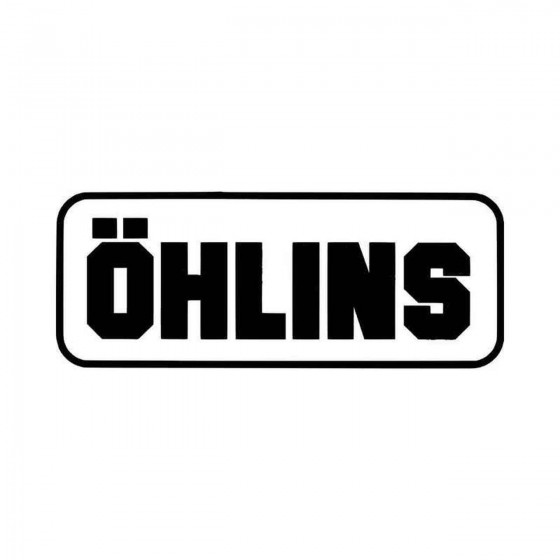 Ohlins Logo Vinyl Decal...