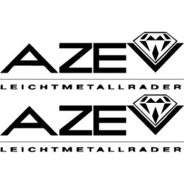 Buy Aze Wheels S Vinl Car Graphics Decal Sticker Online