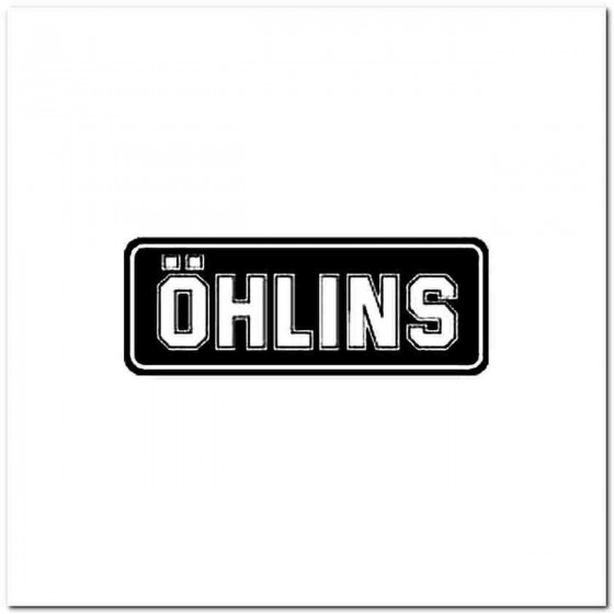 Ohlins Vinyl Decal