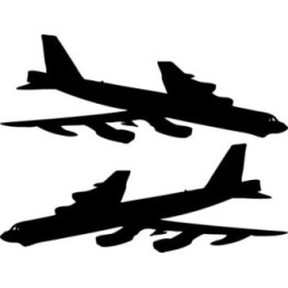 Buy B 52 Stratofortress Bomber Plane Sticker Online