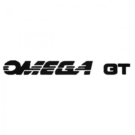 Omega Gt Decal Sticker