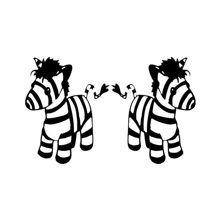 Buy Baby Zebra Sticker Online