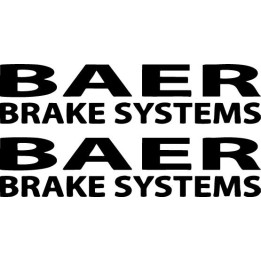 Buy Baer Brake Systems 3 Sticker Online