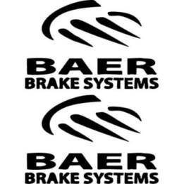 Buy Baer Performance Brakes S 02 Vinl Car Graphics Decal Sticker Online