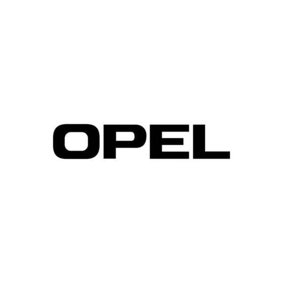 Opel Ecriture Vinyl Decal...