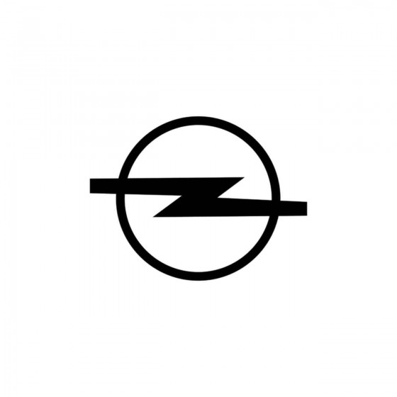 Opel Logo Vinyl Decal Sticker