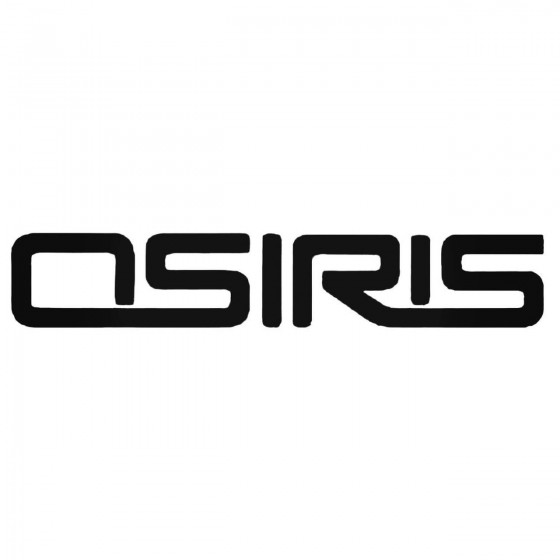 Osiris Text Skinny Decal...