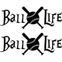 Buy Baseball Life Decal Sticker Online