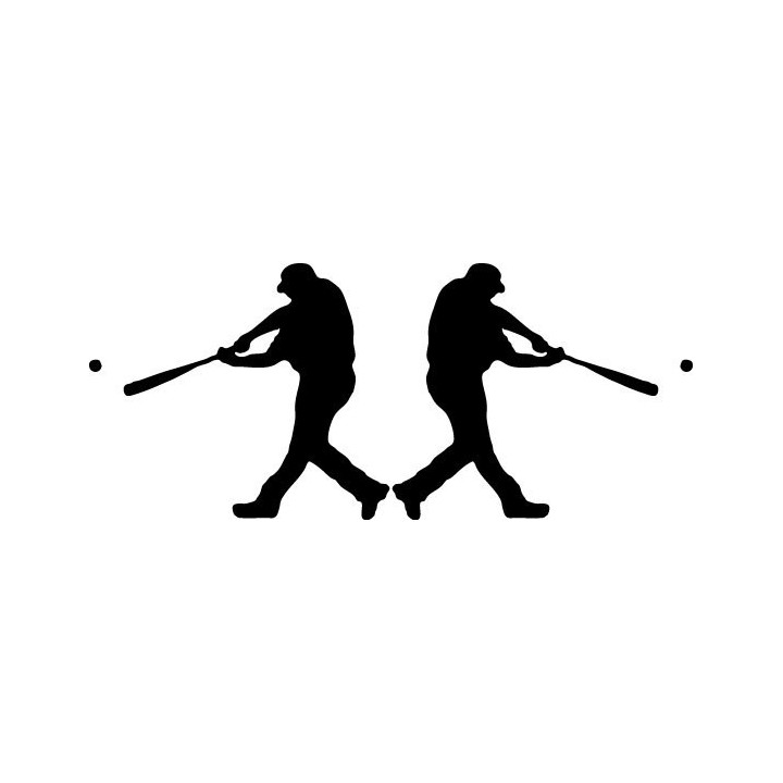 Buy Baseball Slugger Decal Sticker Online