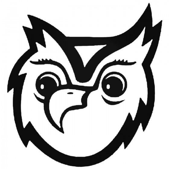 Owl 2 Decal Sticker