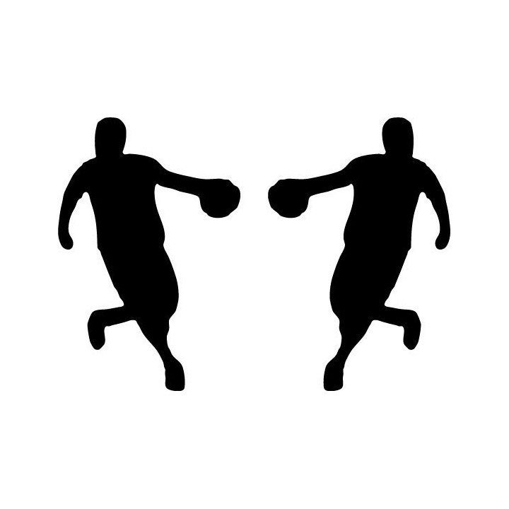 Buy Basketball Dribble Decal Sticker Online