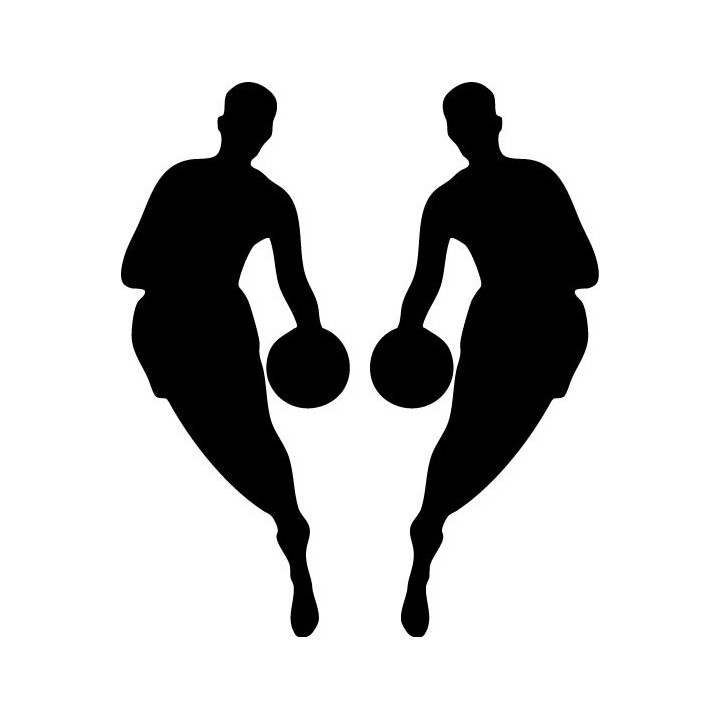 Buy Basketball Player With Ball Decal Sticker Online