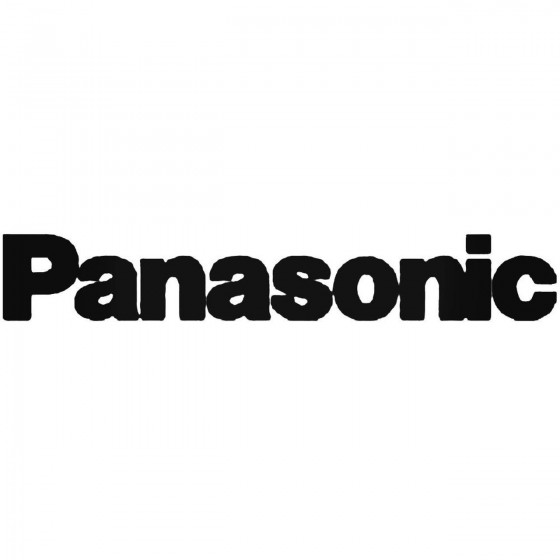 Panasonic Vinyl Decal