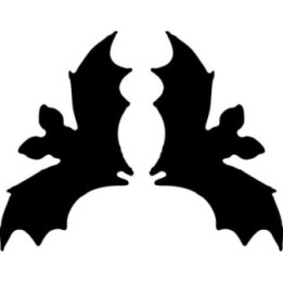 Bat Wings Stickers – Halloween Gothic Decals (2-Pack)