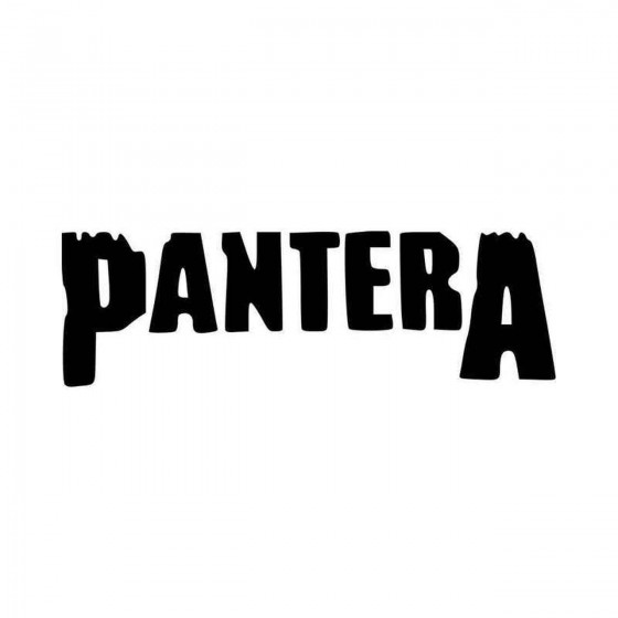Pantera Logo Vinyl Decal...