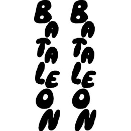 Buy Bataleon Goliath Text Decal Sticker Online