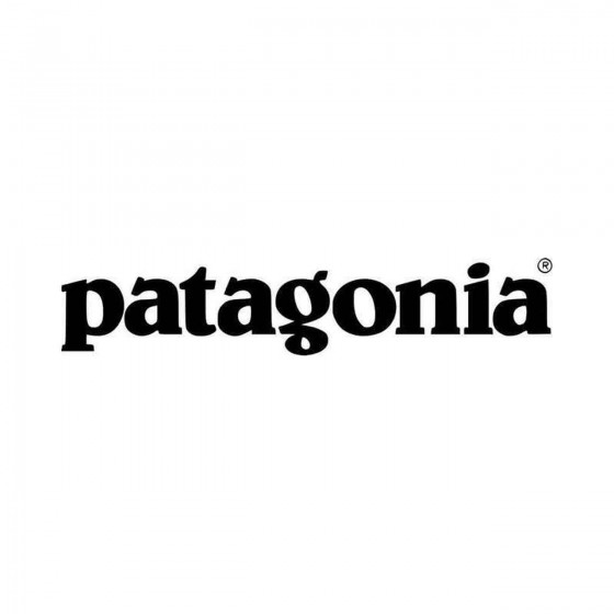 Patagonia Text Vinyl Decal...