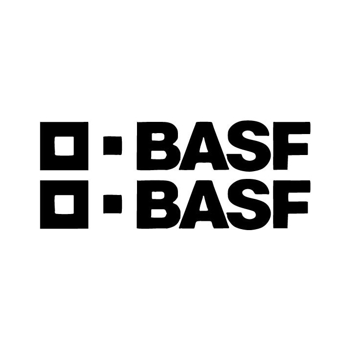 BASF Logo Sticker – Squares and Wordmark Sponsor Strip