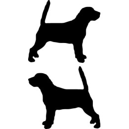Buy Beagle Dog Stdh Style 5 Hunting Decal Sticker Online