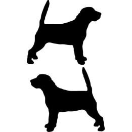 Buy Beagle Stdh Style 5 Dog Hunting Decal Sticker Online