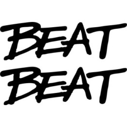 Beats by Dre Stickers – Studio Solo Decals (2-Pack)