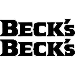 Buy Becks Decal Sticker Online