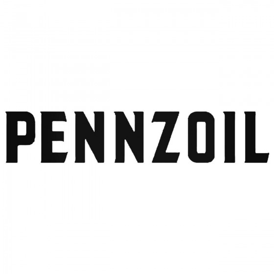 Pennzoil Oil 03 Decal Sticker
